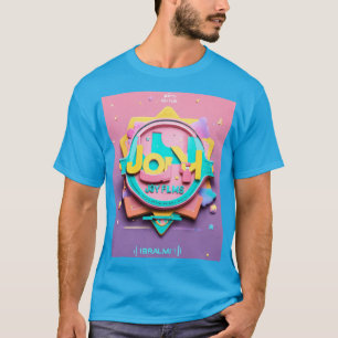Camiseta Tributo tipográfico Jimi Hendrix.