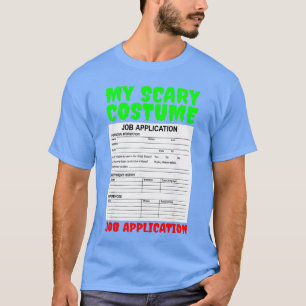 Camiseta Tric Aplicación de Trabajo Divertido Disfraz de Ha