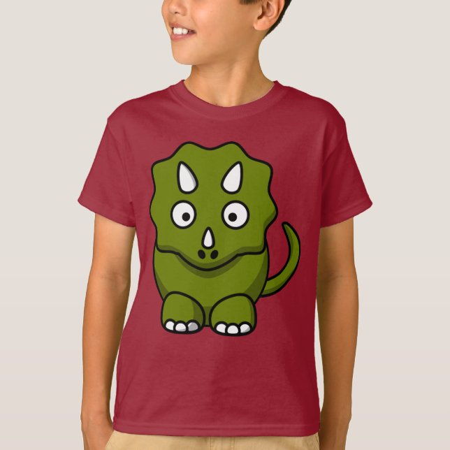 Camiseta Triceratops (Anverso)
