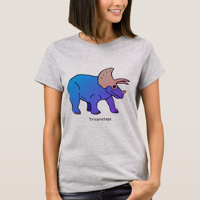 Camiseta Triceratops (Anverso)