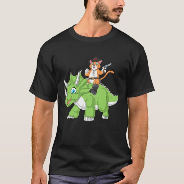Camiseta triceratops (Anverso)