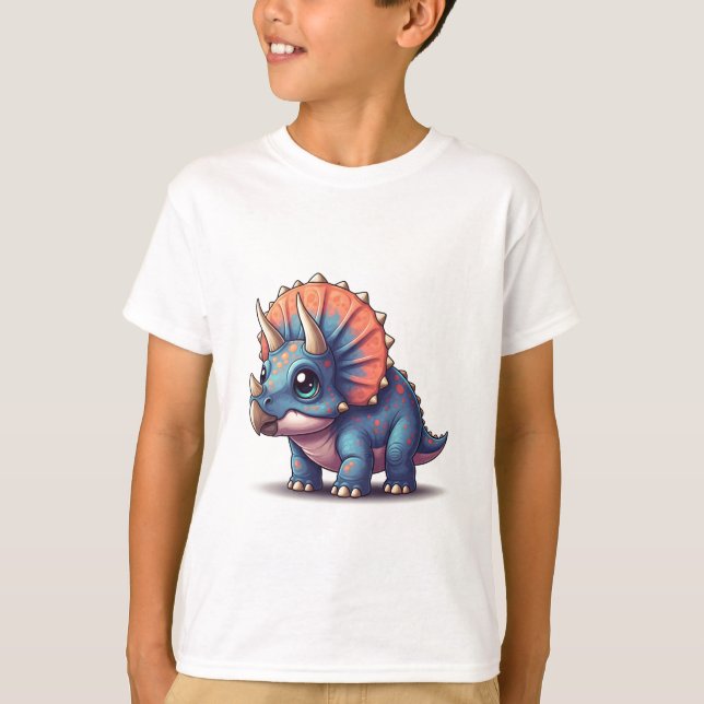 Camiseta Triceratops (Anverso)