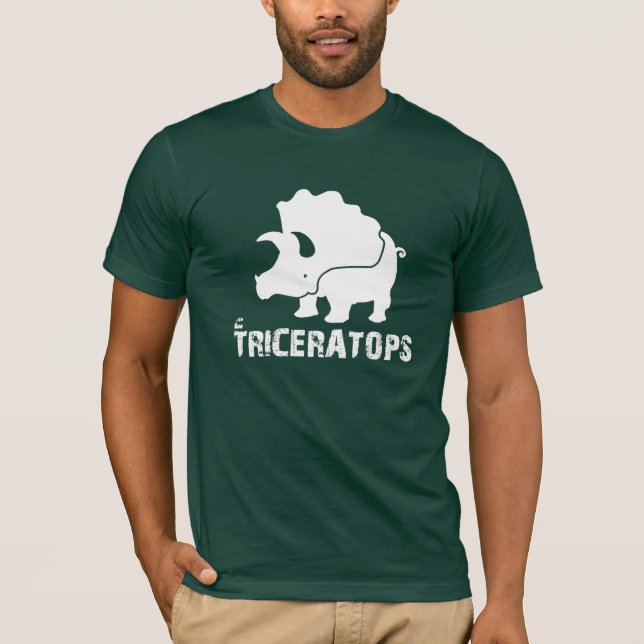 Camiseta Triceratops (Anverso)