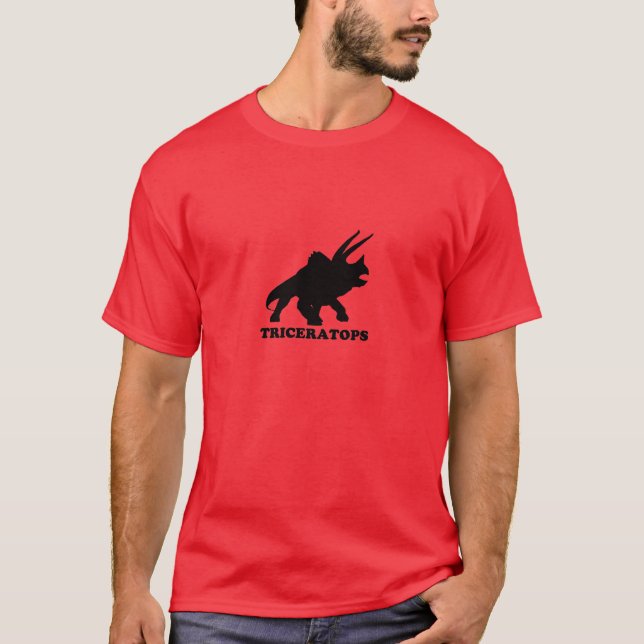 Camiseta Triceratops (Anverso)