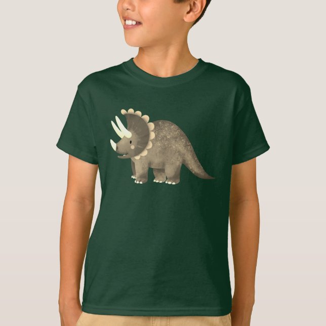Camiseta Triceratops  (Anverso)