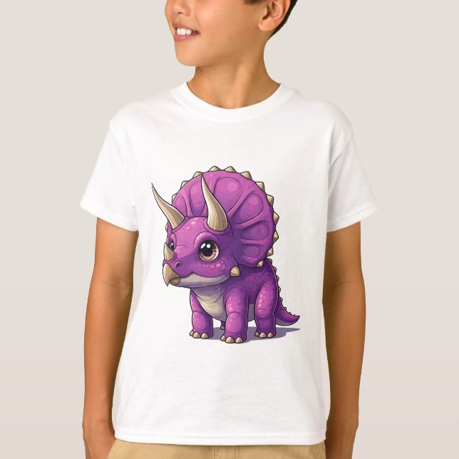Camiseta Triceratops (Anverso)