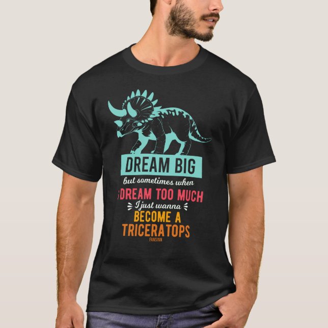 Camiseta triceratops dinosaur (Anverso)