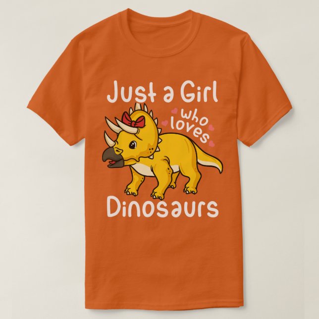 Camiseta Triceratops Dinosaur Lover (Diseño del anverso)