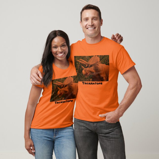 Camiseta Triceratops/Dinosaurios (Unisexo)