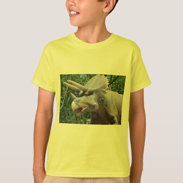 Camiseta Triceratops Dinosaurios (Anverso)