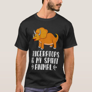 Camiseta Triceratops es mi animal espiritual
