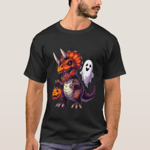 Camiseta Triceratops Fantasma Espeluznante Bolsa de Caramel