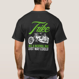 Camiseta Triciclo para motociclista como una bicicleta norm