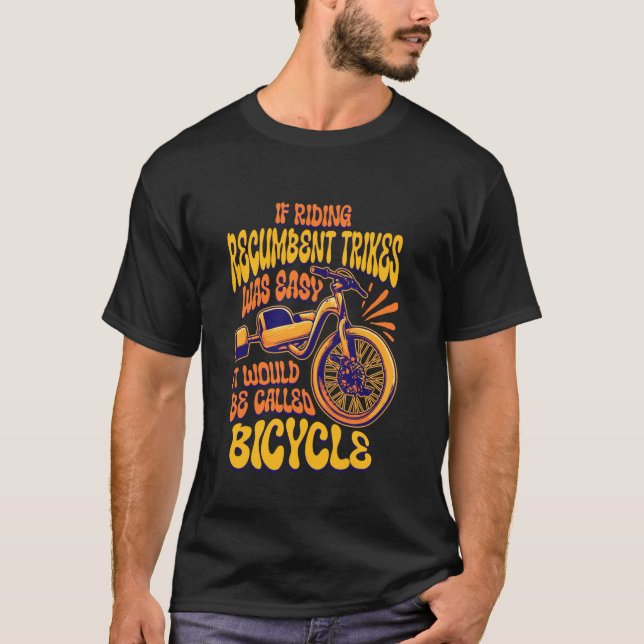 Camiseta Triciclo reclinado (Anverso)