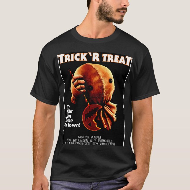 Camiseta Trick 39R Treat Halloween Mashup (Anverso)