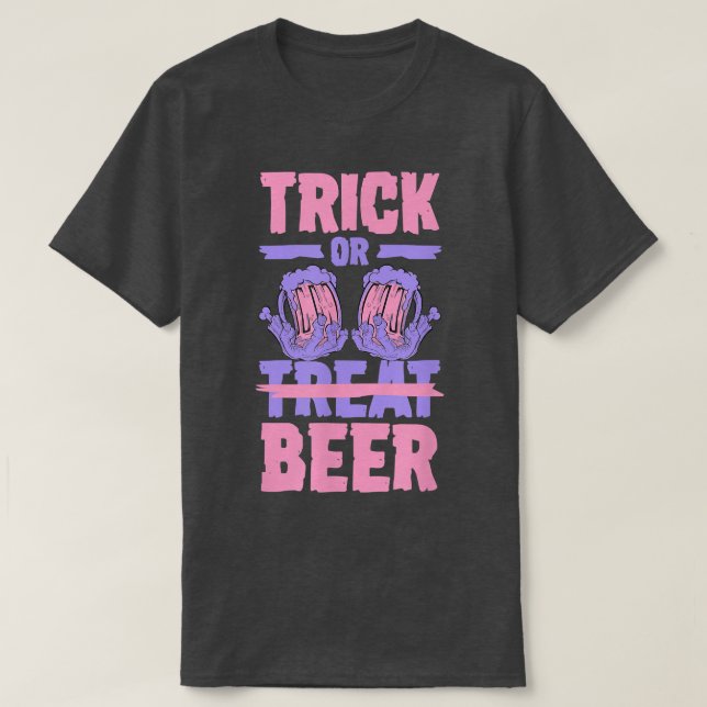 Camiseta Trick, Beer Trick o Tret Local Craft Brewery H (Diseño del anverso)