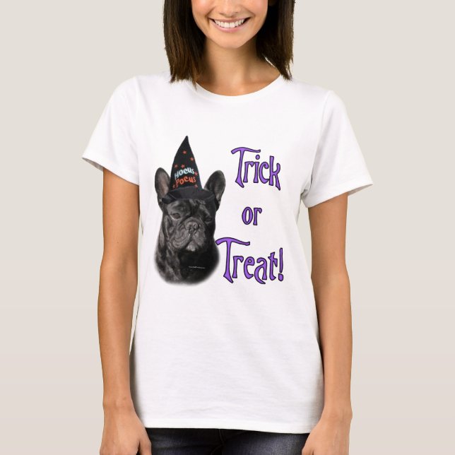 Camiseta Trick de Bulldog francés (Anverso)