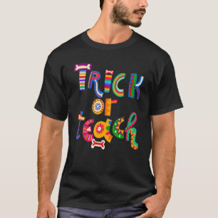 Camiseta Trick De Halloween O Traje De Enseñanza Para Profe
