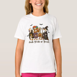 Camiseta Trick de honk o trébol disfraz de ganso de Hallowe