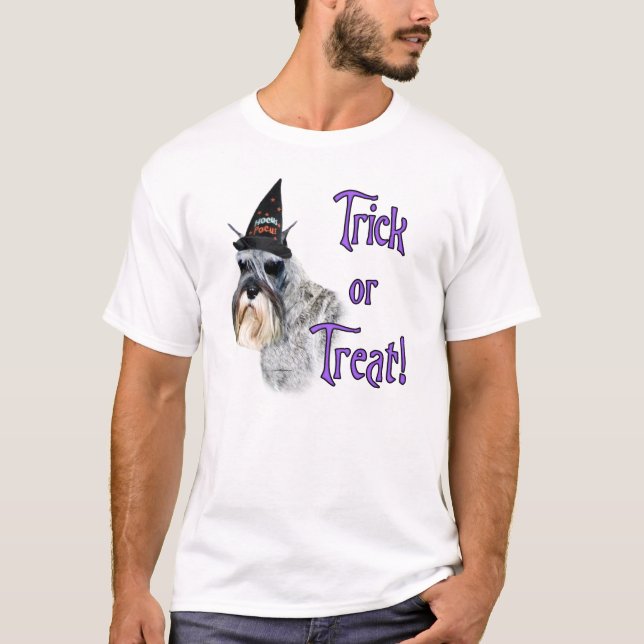 Camiseta Trick de Schnauzer en miniatura (Anverso)