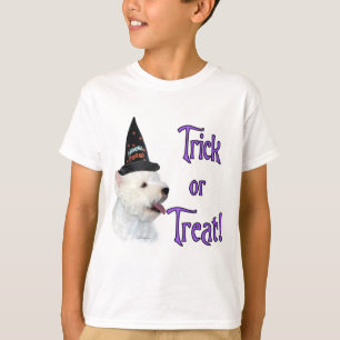 Camiseta Trick del territorio blanco de la parte alta occid