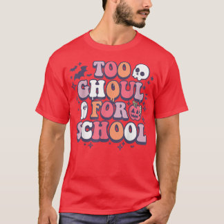Camiseta Trick escolar del profesor de Halloween Retro Groo