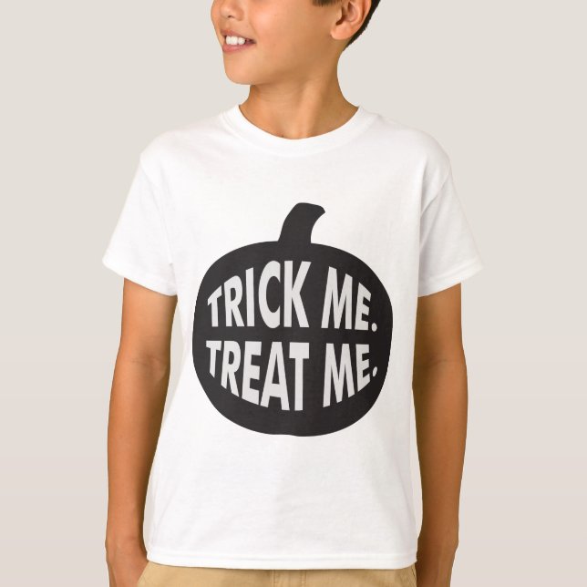 Camiseta Trick me trata (Anverso)