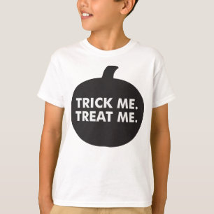 Camiseta Trick Me Trick, Black White T-Shirt