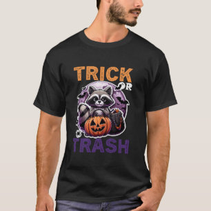 Camiseta Trick o mejor dicho Trash Raccoon Costume Funny 20