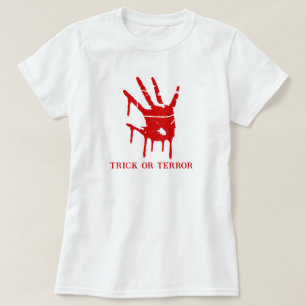 Camiseta Trick O Terror Spookan Sangre Halloween