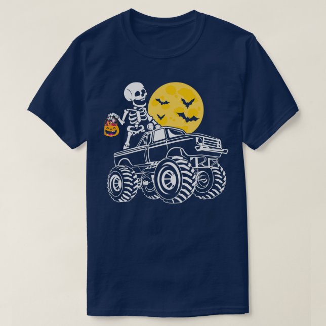 CAMISETA TRICK O TRATAMIENTO MONSTRUO HALLOWEB (Diseño del anverso)