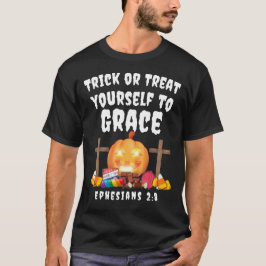 Camiseta Trick o tratarte a ti mismo con gracia