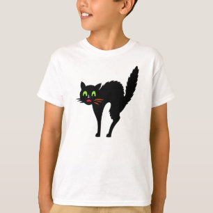 Camiseta Trick o trato de Halloween para gatos negros fanta