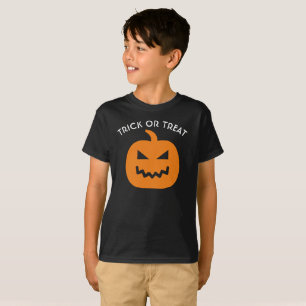 Camiseta Trick o Trek Halloween Calabaza Cuta acuarela