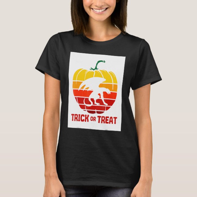Camiseta Trick O Trek Jack O Lantern Halloween Costume Ha (Anverso)