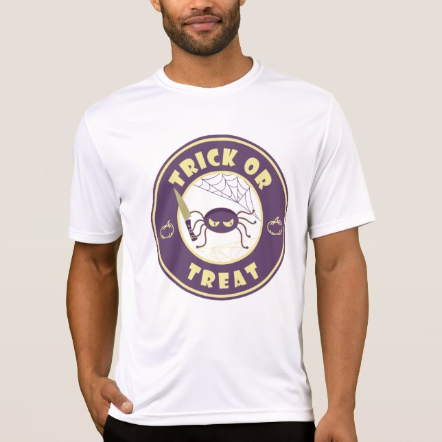 Camiseta Trick o trender la araña de halloween estilo Starb (Anverso)