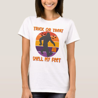 Camiseta Trick o truco de pie para Halloween o trata de ole