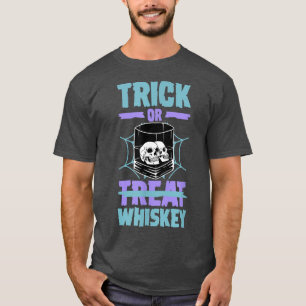 Camiseta Trick O Whiskey Trick O Trek Scotch Bourbon Lov