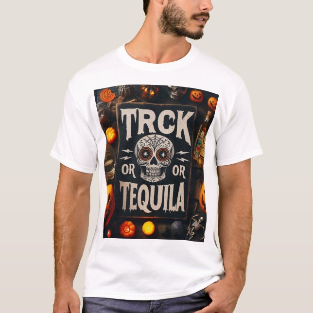 Camiseta Trick or Tequila (Anverso)