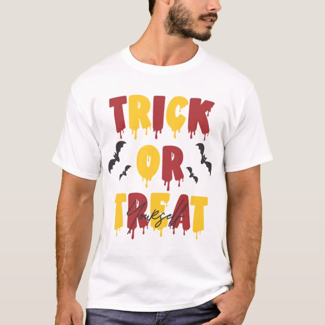 Camiseta Trick Or Treat (Anverso)