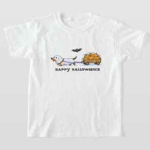 CAMISETA TRICK OR TREAT DACHSHUND 