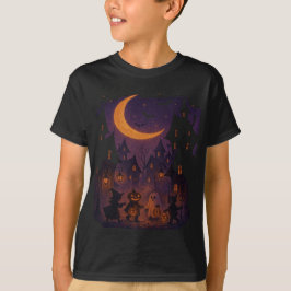 Camiseta "Trick-or-Treat de medianoche: un té de Halloween 