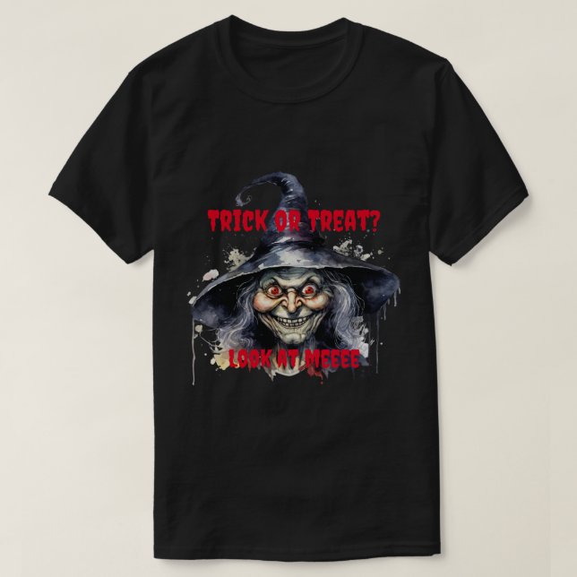 Camiseta Trick or Treat - Halloween (Diseño del anverso)