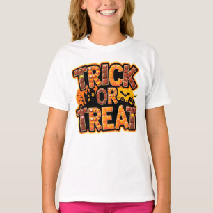Camiseta Trick or Treat halloween