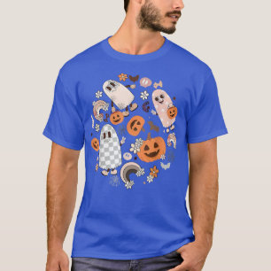 Camiseta Trick Or Treat Happy Halloween Pumpkin Ghost Spide