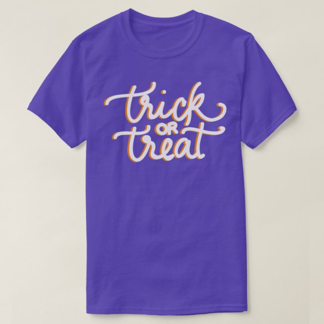 Camiseta Trick or Treat II (Diseño del anverso)