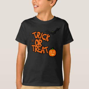 Camiseta Trick Or Treat Ojos En La Parte Posterior Cool Hal