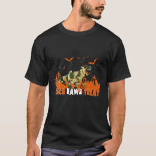 Camiseta Trick Rawr Tret Dinosaur T Rex Mummy Calabaza Cost