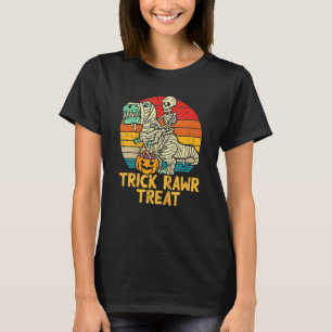 Camiseta Trick Rawr Tret Skeleton Trex Dino Toddler Boys H