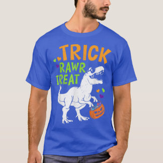 Camiseta Trick Rawr Tret T Rex Dinosaur Baviera Hal